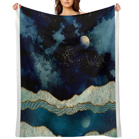 Indigo Sky Throw Blanket
