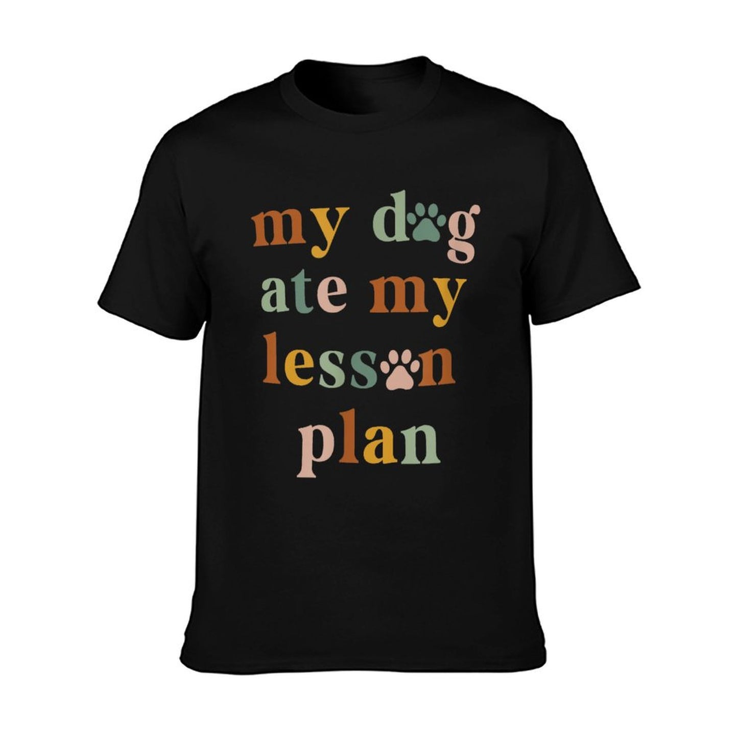 Dog Ate My Lesson Plan,Dog, Lover Teacher, Appreciation Gift T-Shirt