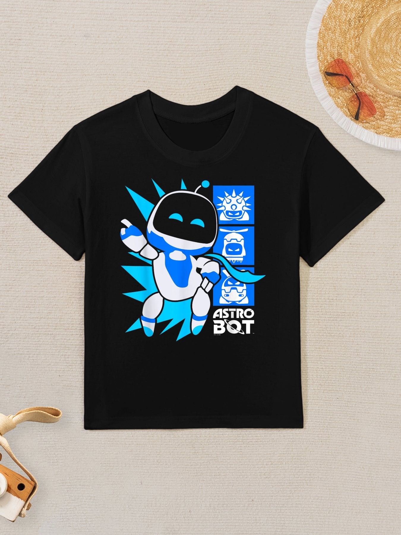 Astro Bot Rescue Mission Victory Pose Game Kids T-Shirt
