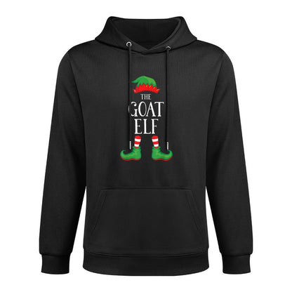 GOAT Elf Matching Group Xmas Funny Family Christmas Layering Staple Hoodie