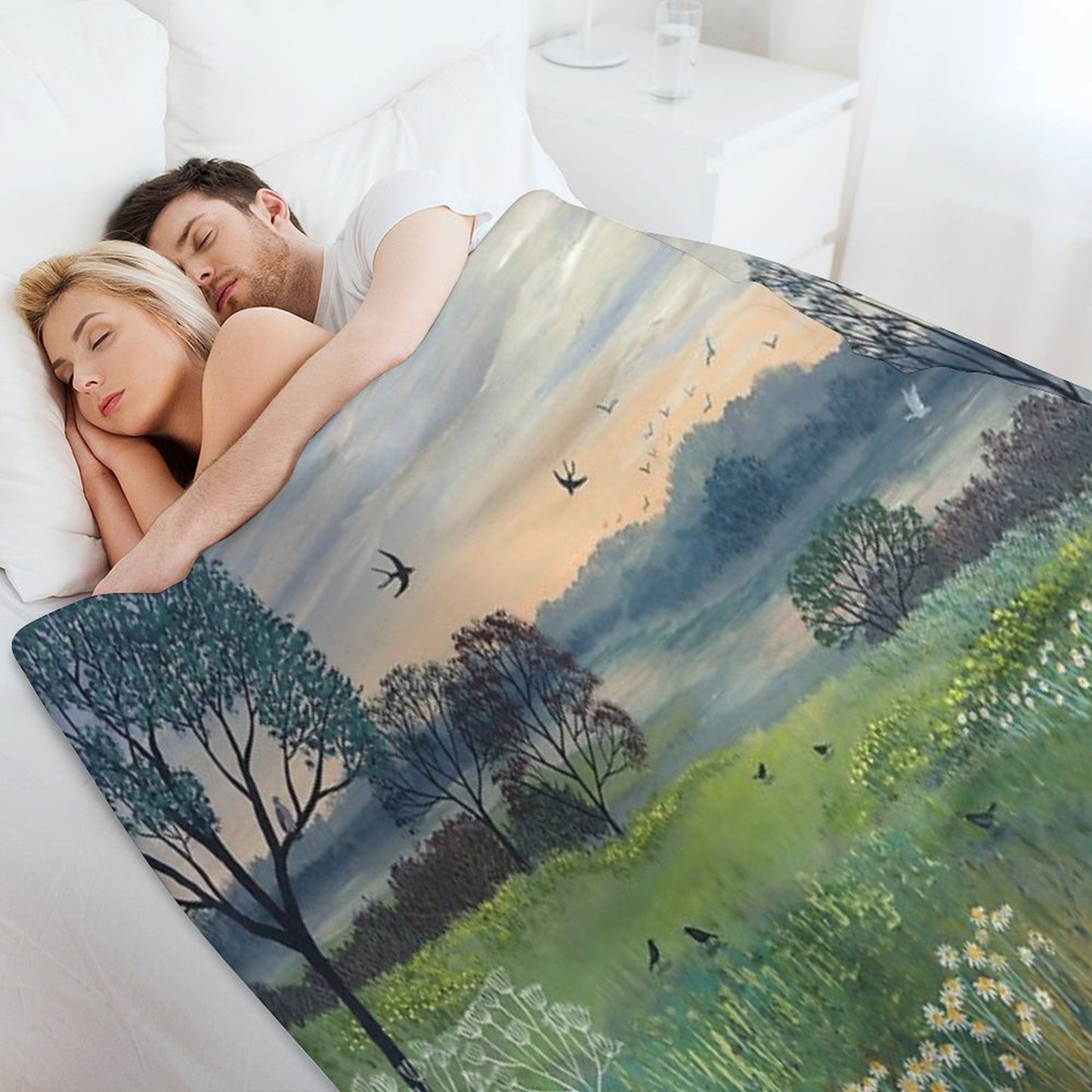 Summer's Eve Throw Blanket