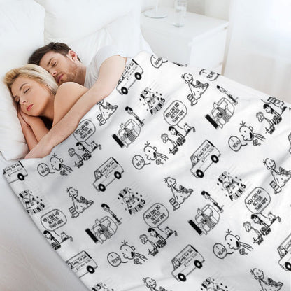 Wimpy Kid Throw Blanket
