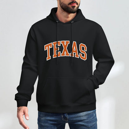 Vintage Texas Orange Men Texas Women Retro Classic TX Easy Care Hoodie