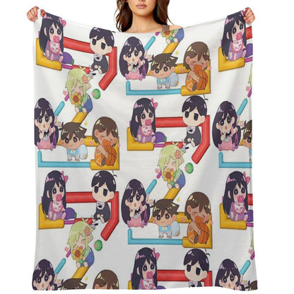 Omori Throw Blanket