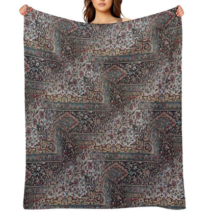 My Grandma's Carpet Throw Blanket