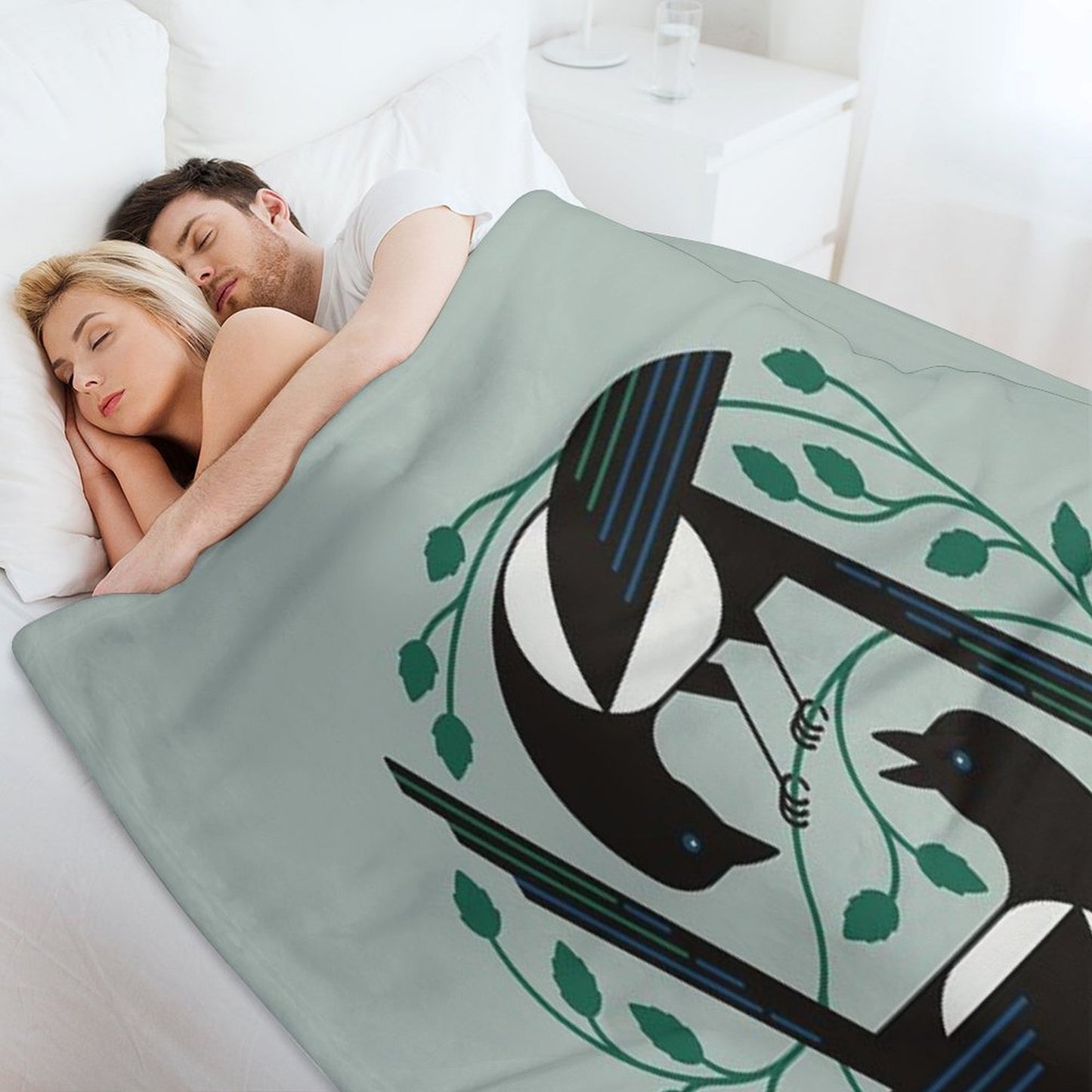 The Joy of Spring Throw Blanket