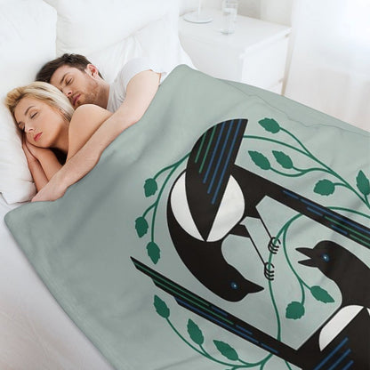 The Joy of Spring Throw Blanket