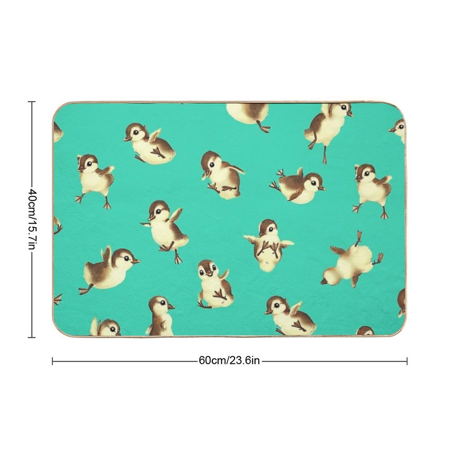 Airborne Baby Ducks Bath Mat