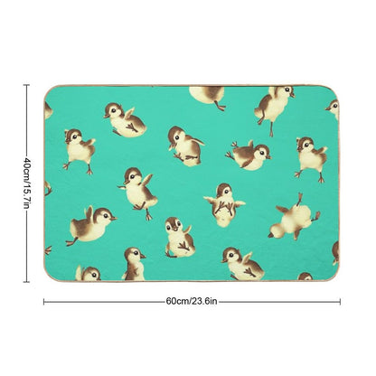 Airborne Baby Ducks Bath Mat