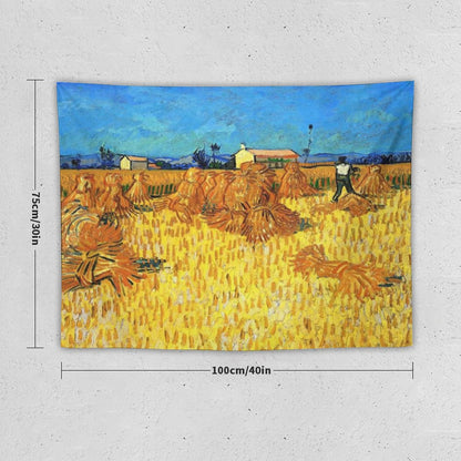 Van Gogh’s Harvest in Provence Tapestry