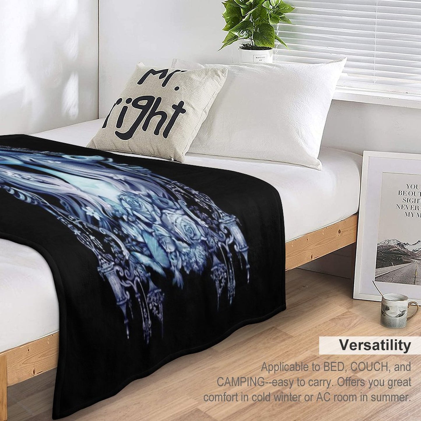 Wedding in The Night Throw Blanket