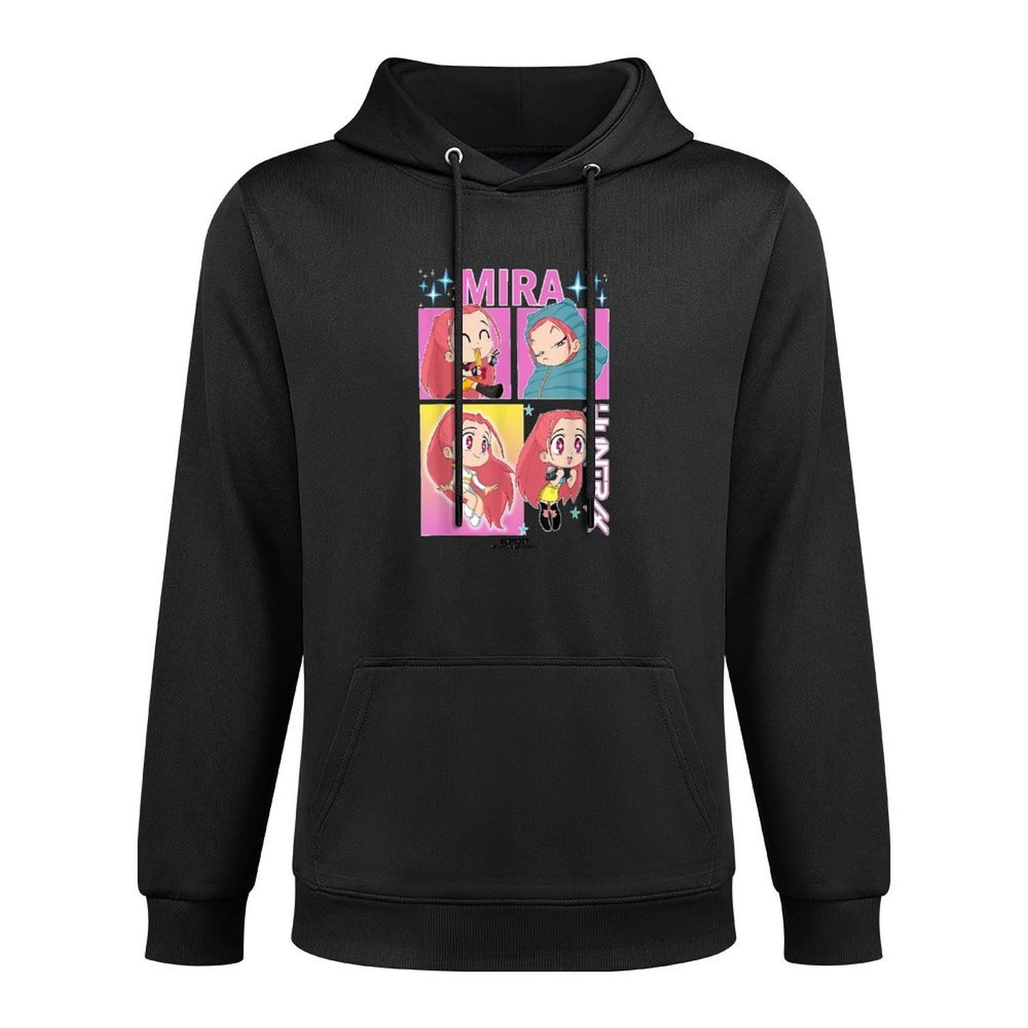 KPop Demon Hunters Mira Officially Licensed Medium-Weight Fabric Hoodie