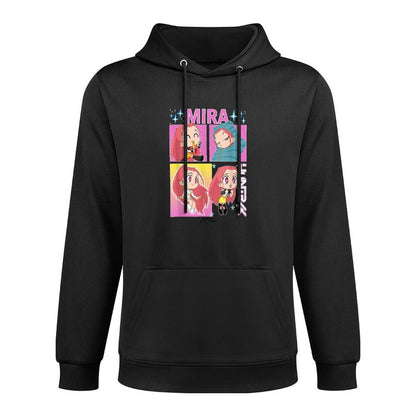 KPop Demon Hunters Mira Officially Licensed Medium-Weight Fabric Hoodie