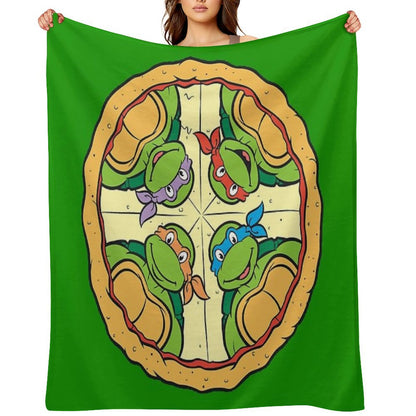 Pizza Time Throw Blanket
