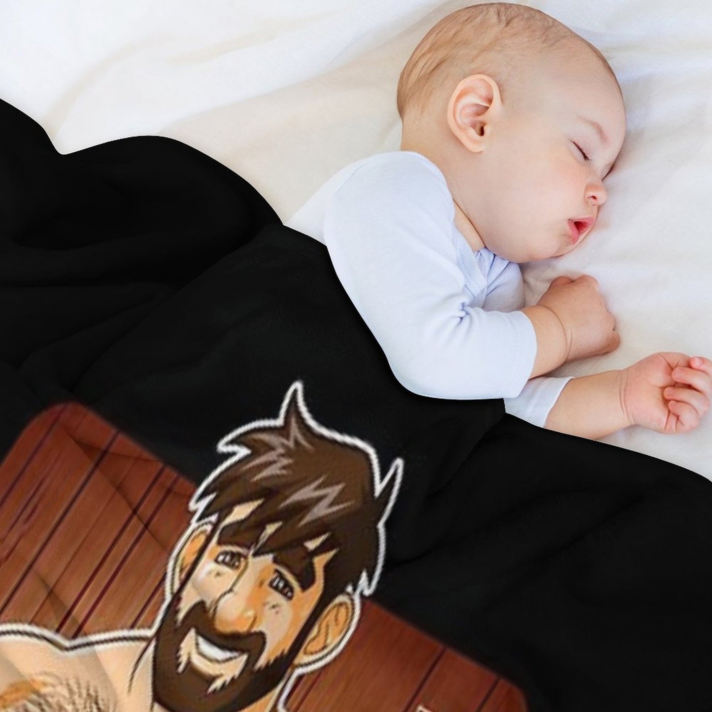 ADAM LIKES SAUNAS Throw Blanket