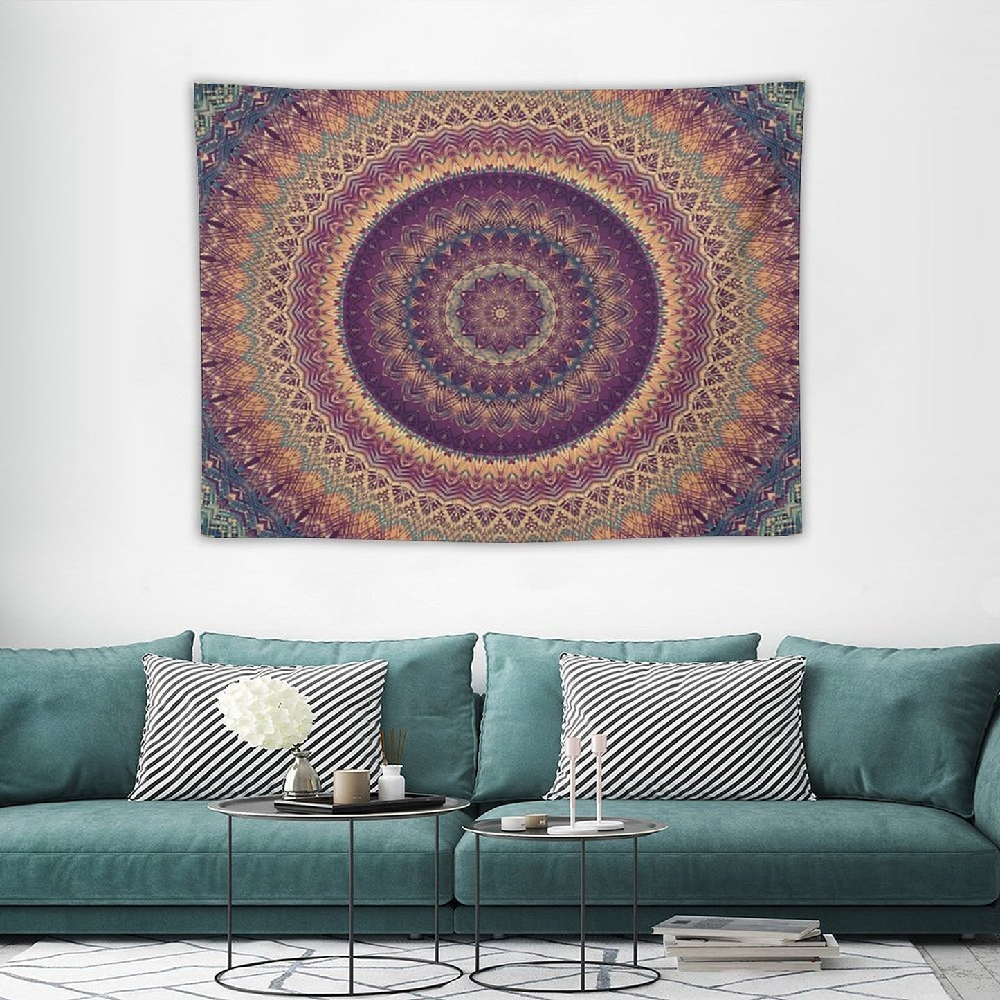 Mandala 108 Tapestry