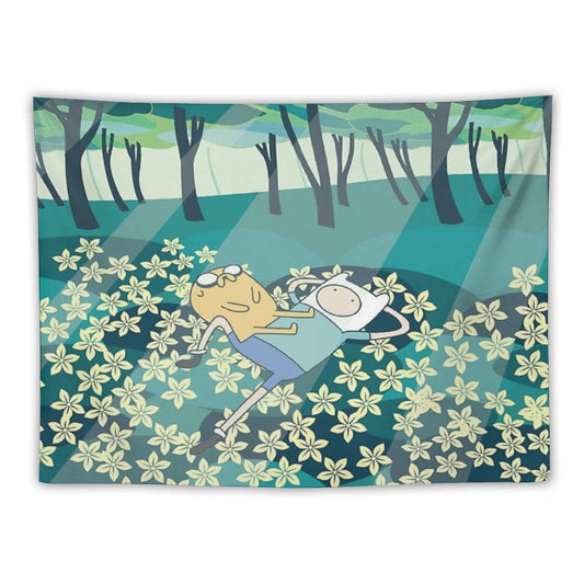 Field of Flowers (Adventure Time) Tapestry