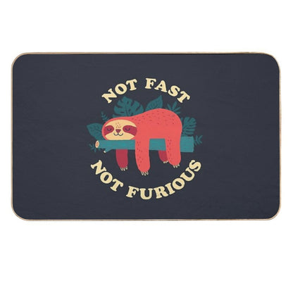 Not Fast, Not Furious  Multi-Purpose Bath Mat