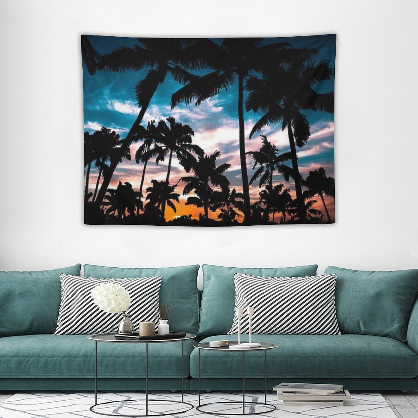 Palm Trees Summer Dream Tapestry