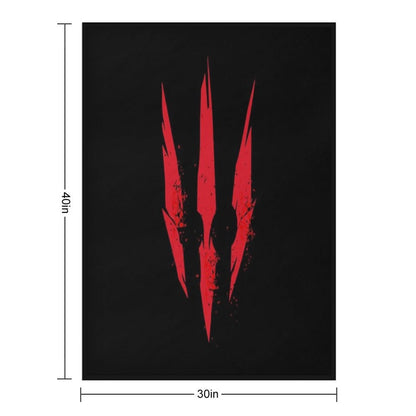 Witcher 3 Funny Throw Blanket