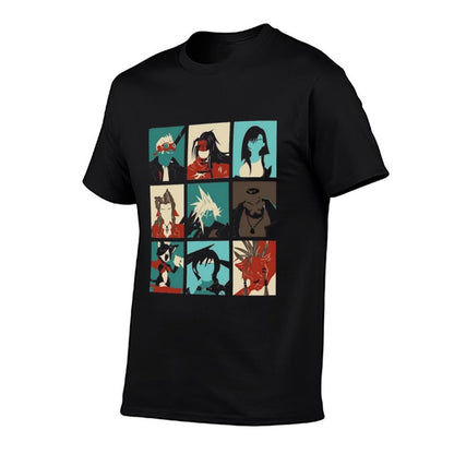 Fantasy Final Seven  Trendy Pattern T-Shirt