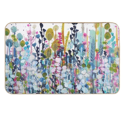 Colorful Side Road  High-Traffic Bath Mat