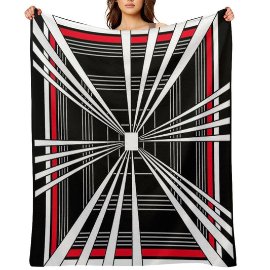Tesla Plaid Mode Throw Blanket