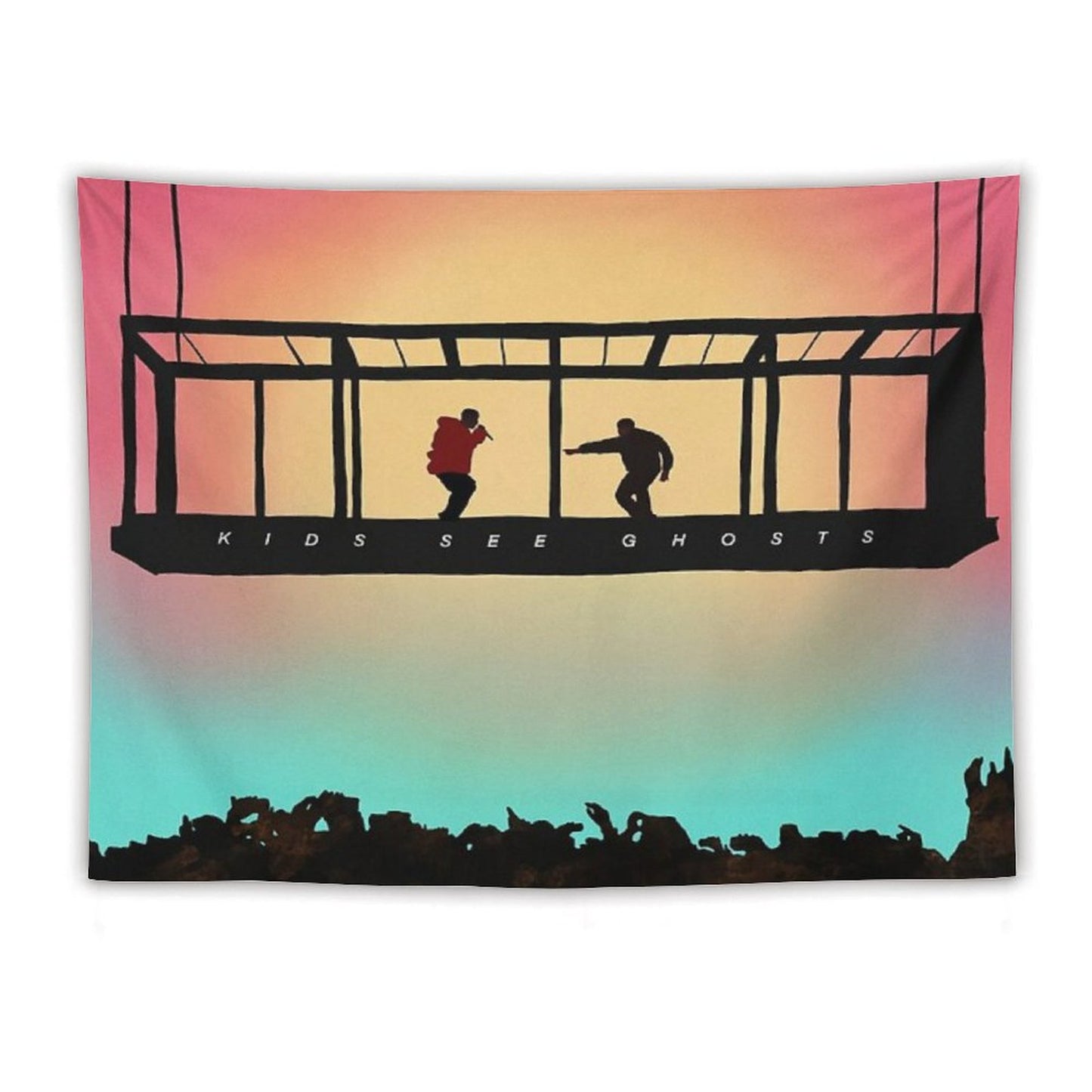 Kids See Ghosts Tapestry