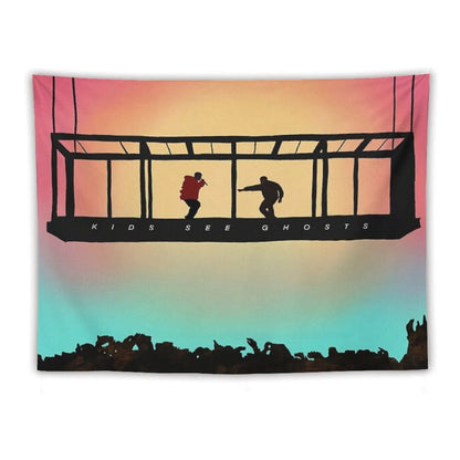 Kids See Ghosts Tapestry