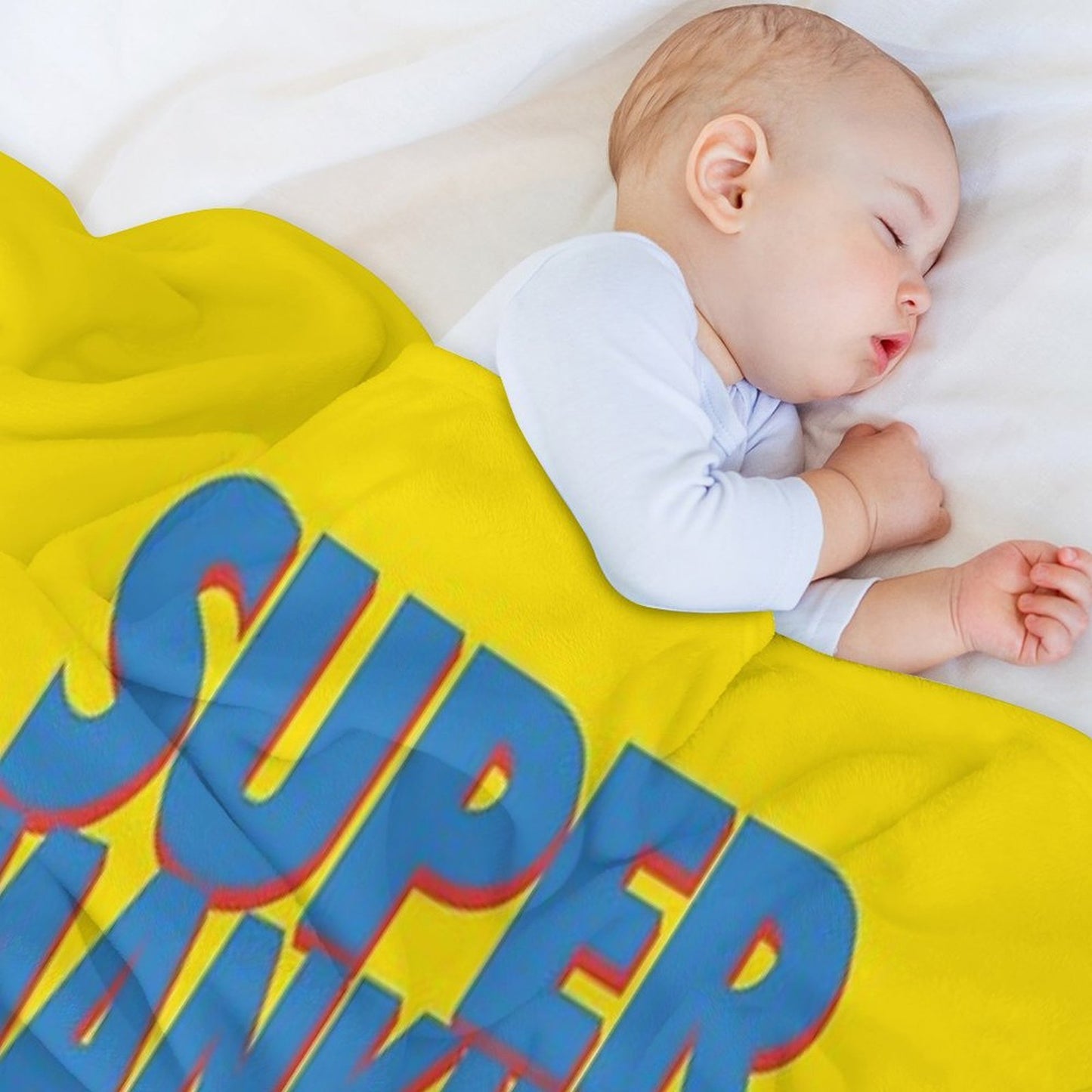 Super Mankind Throw Blanket