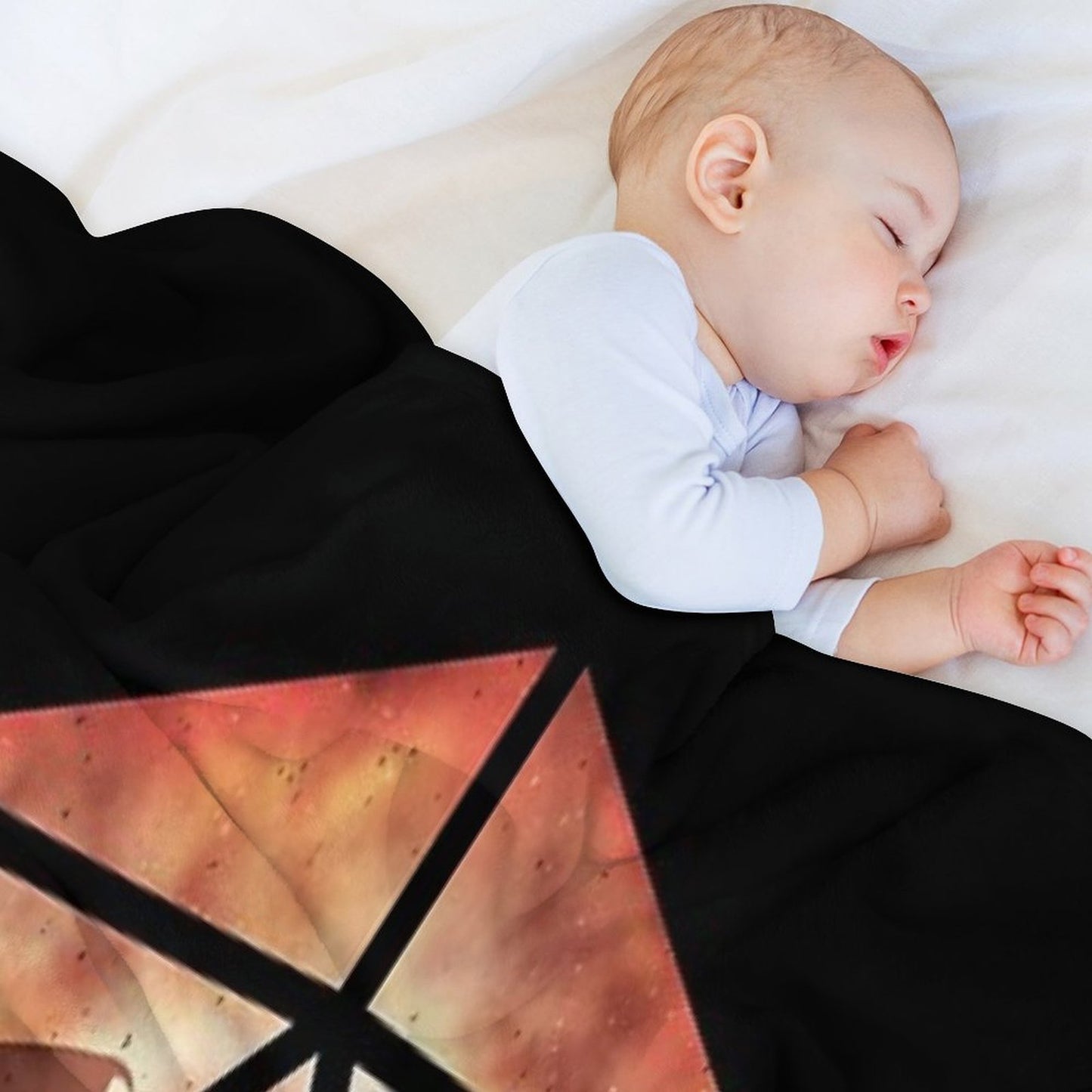 Fire Dragon D20 Throw Blanket