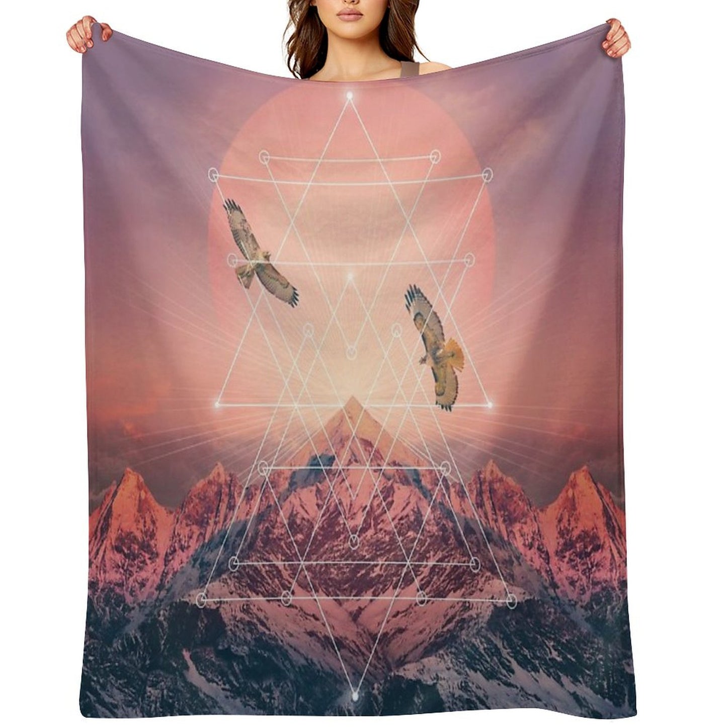 Find The Strength To Rise Up Throw Blanket