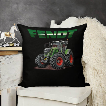 Fendt German Tractors Linen Throw Pillow Cover