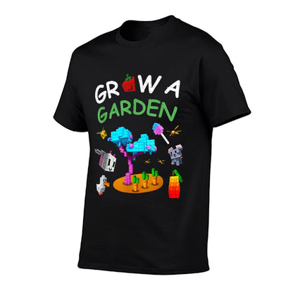 Grow A Garden Funny Candy Blossom  Heathered Texture T-Shirt