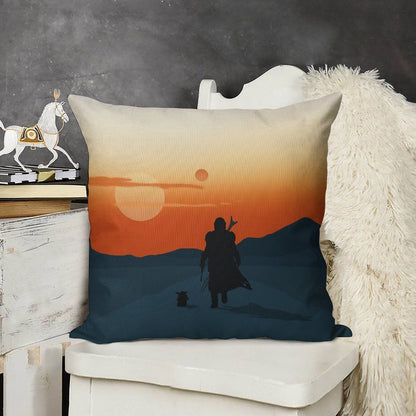 This Is The Way Linen Throw Pillow Cover