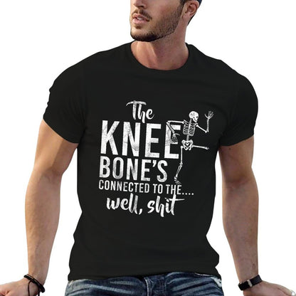 The Knee Bone&#39;s Connected To The Well, Shit Amputee Gifts T-Shirt