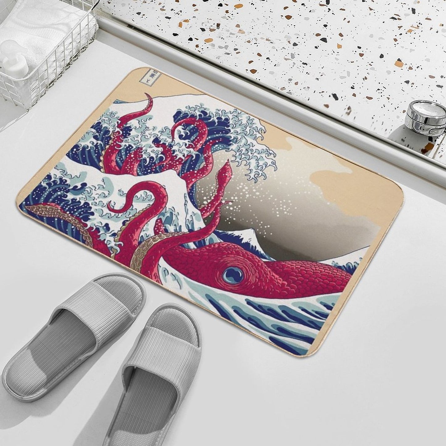 Hoktopusai Bath Mat