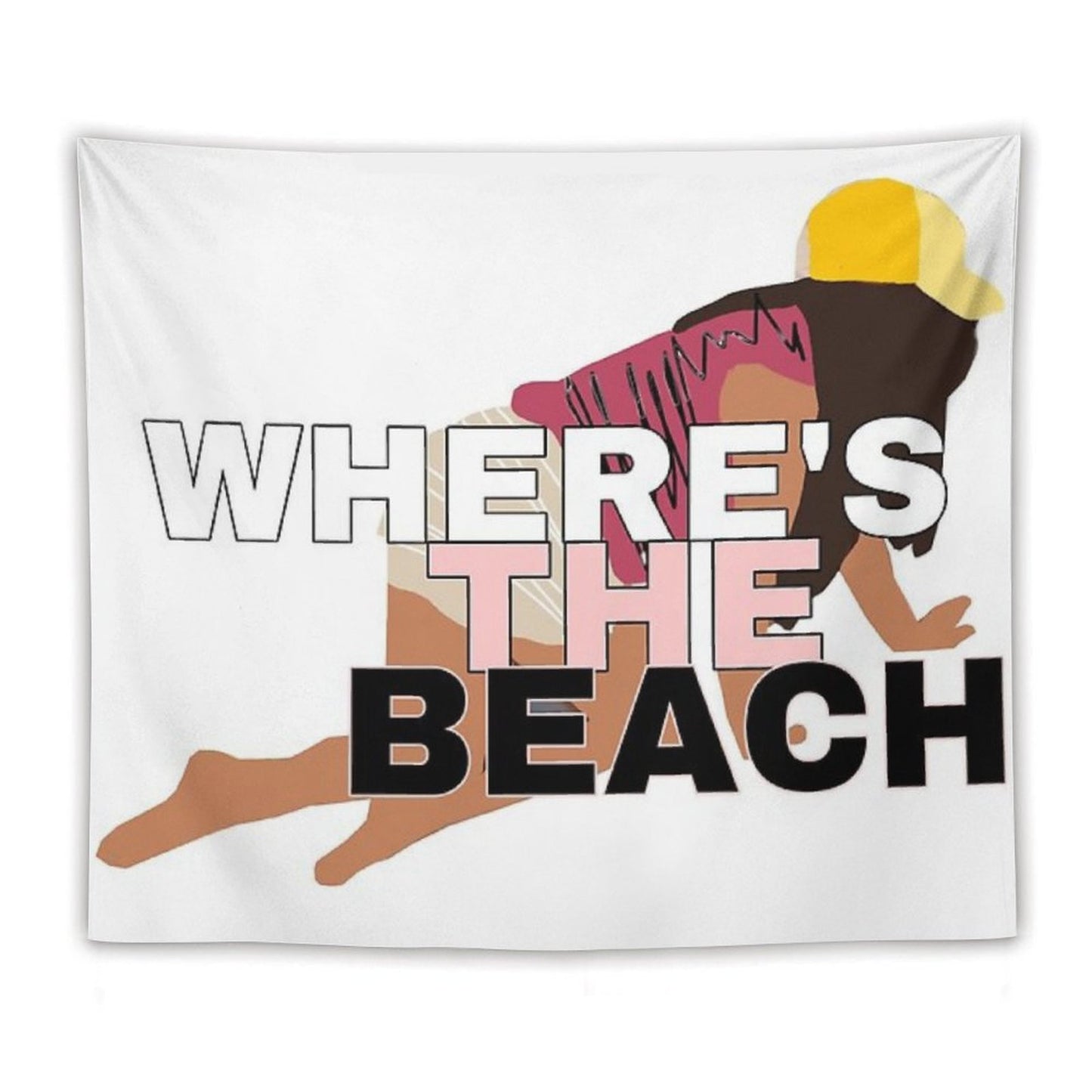 Where's The Beach Tapestry