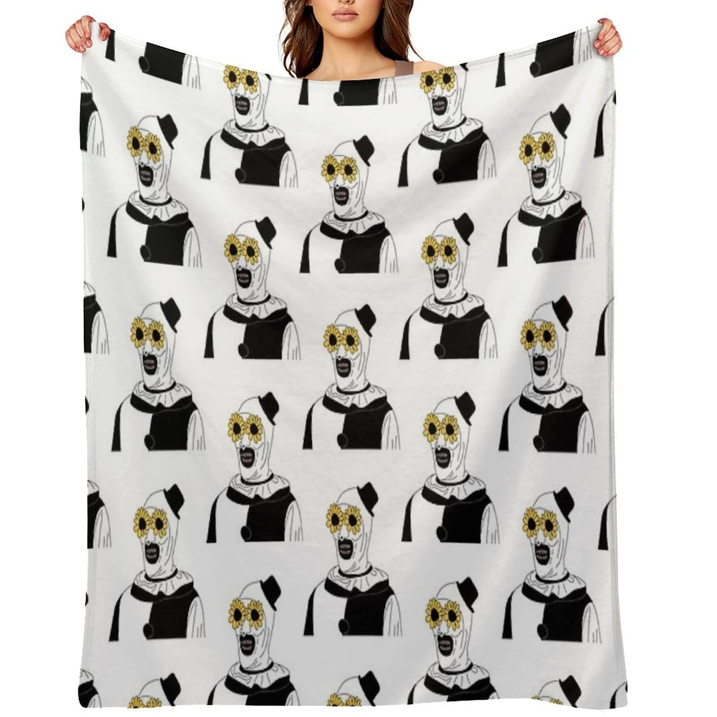 Art The Clown - Terrifier Classic Throw Blanket