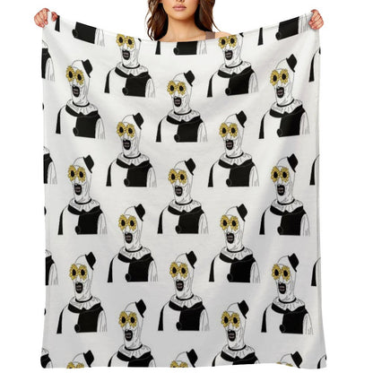 Art The Clown - Terrifier Classic Throw Blanket