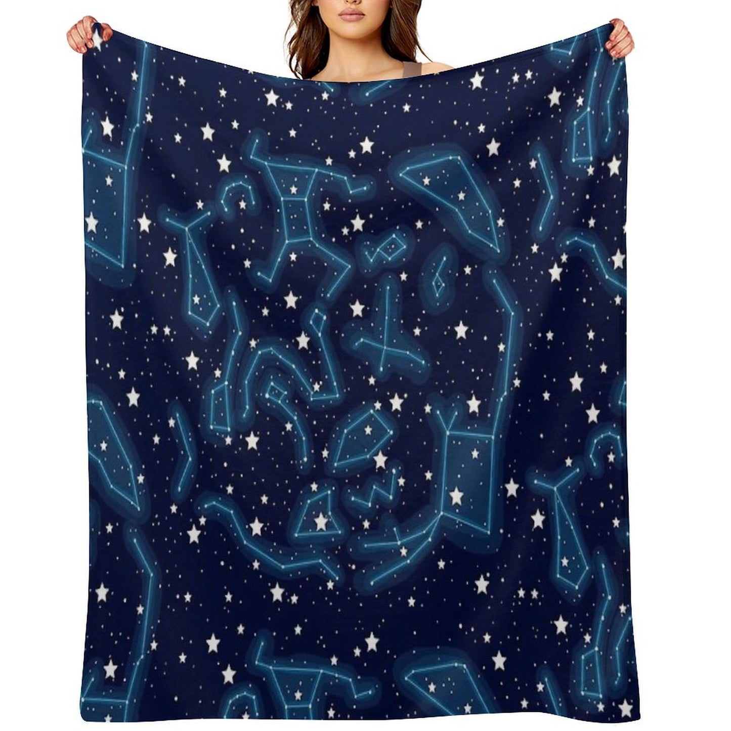 Star Clusters Throw Blanket