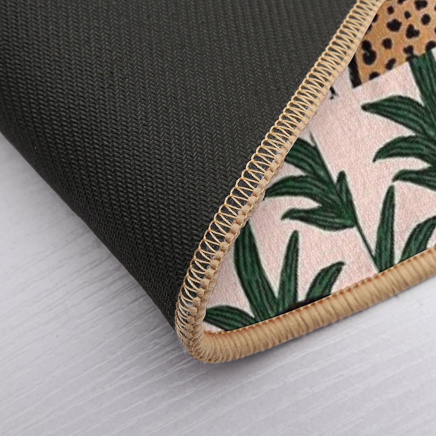 Tropical Glam Cat Bath Mat