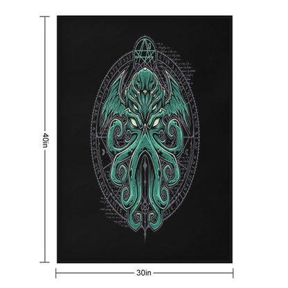 Great Cthulhu Throw Blanket