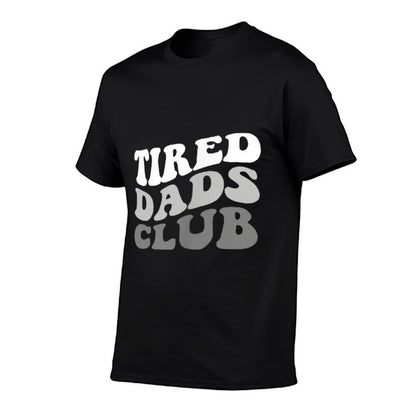 Tired Dad Club Playmat Car Race Track Dad Father's Day  Polyester Blend T-Shirt