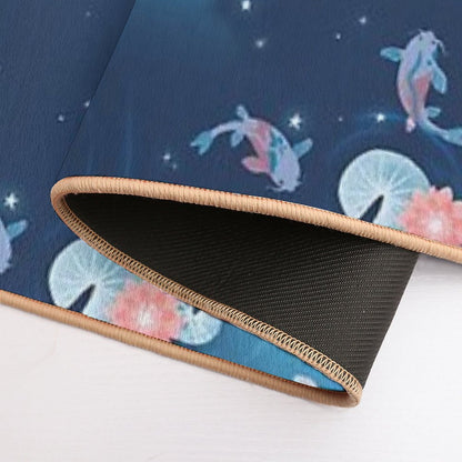 Koi Pond - Night Bath Mat