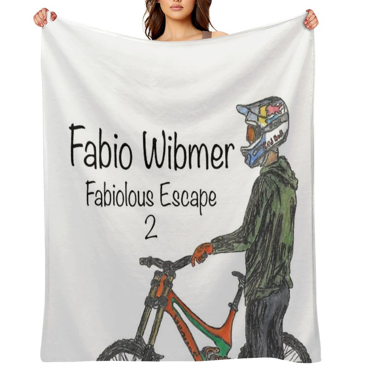 Fabio Wibmer Fabiolous Escape 2 Throw Blanket