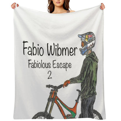 Fabio Wibmer Fabiolous Escape 2 Throw Blanket