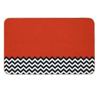 Black Lodge (Twin Peaks) Inspired Graphic  Easy To Clean Bath Mat