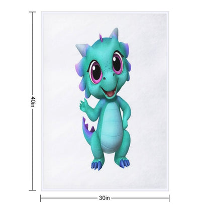 Shimmer And Shine Poster Throw Blanket