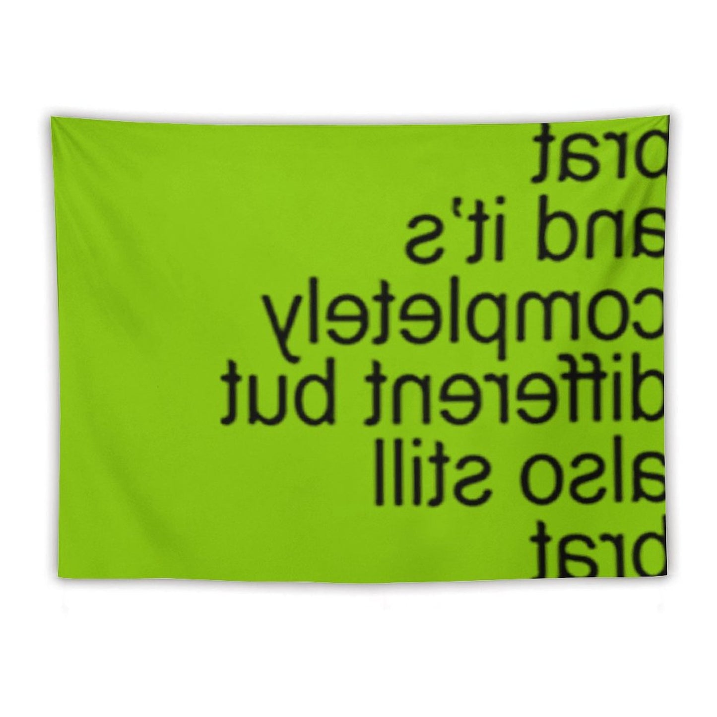 Brat And It’s Completely Different But Also Still Brat Tapestry